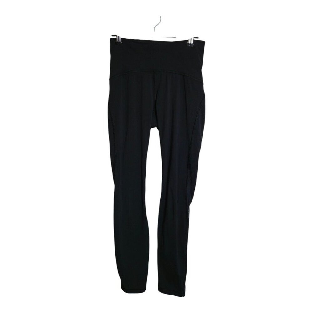 Lululemon Pants Women 4 Black Train Times 7/8 Luxtreme 26" Athleisure Sportswear